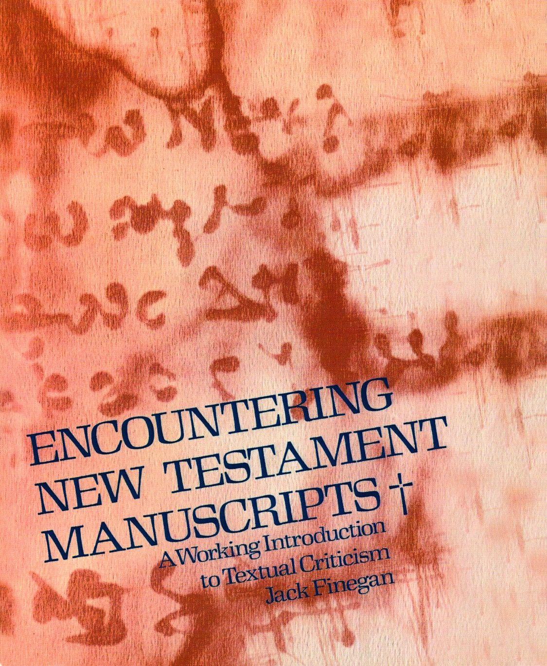 Vorderes Coverbild Encountering New Testament Manuscripts