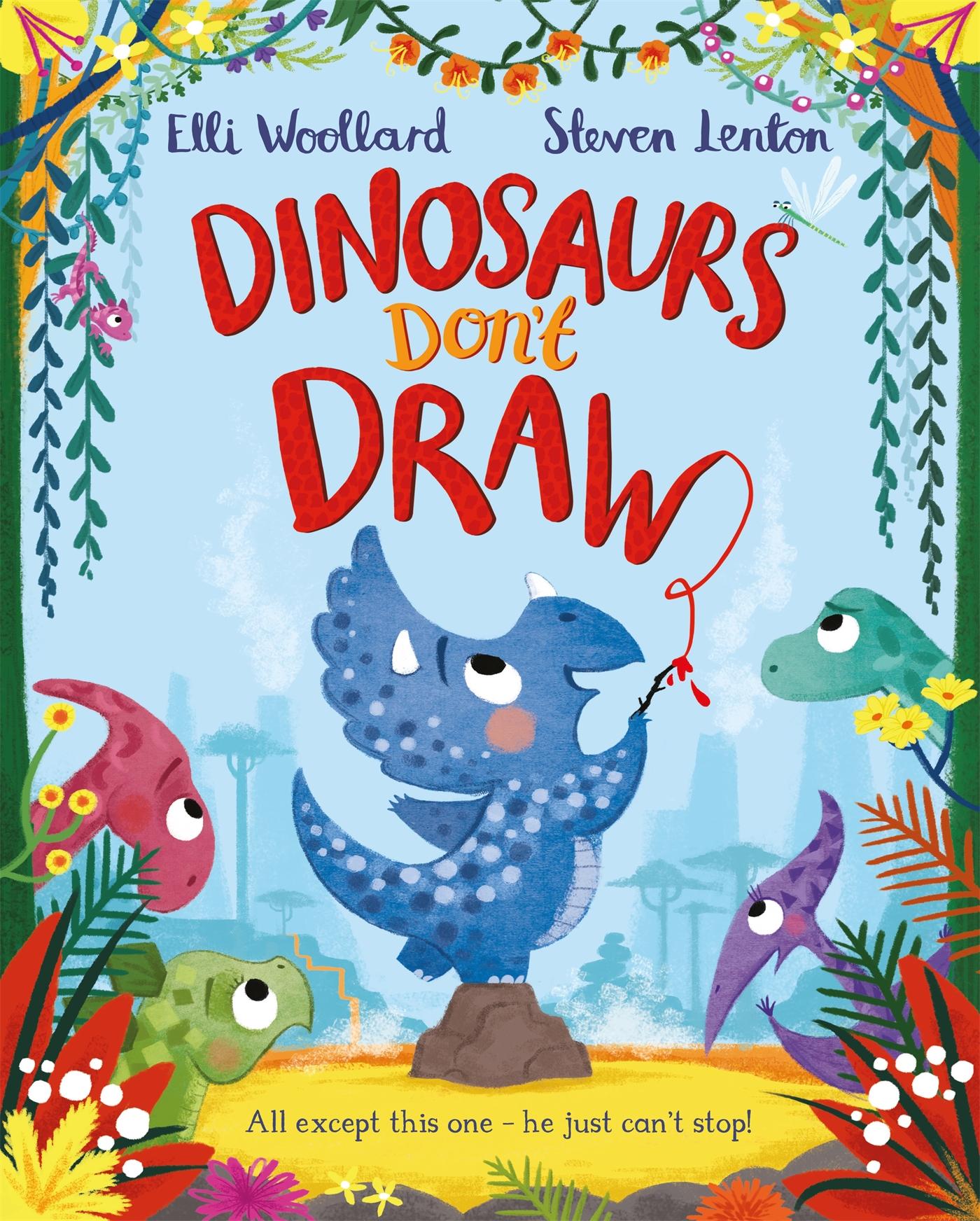 Vorderes Coverbild Dinosaurs Don't Draw