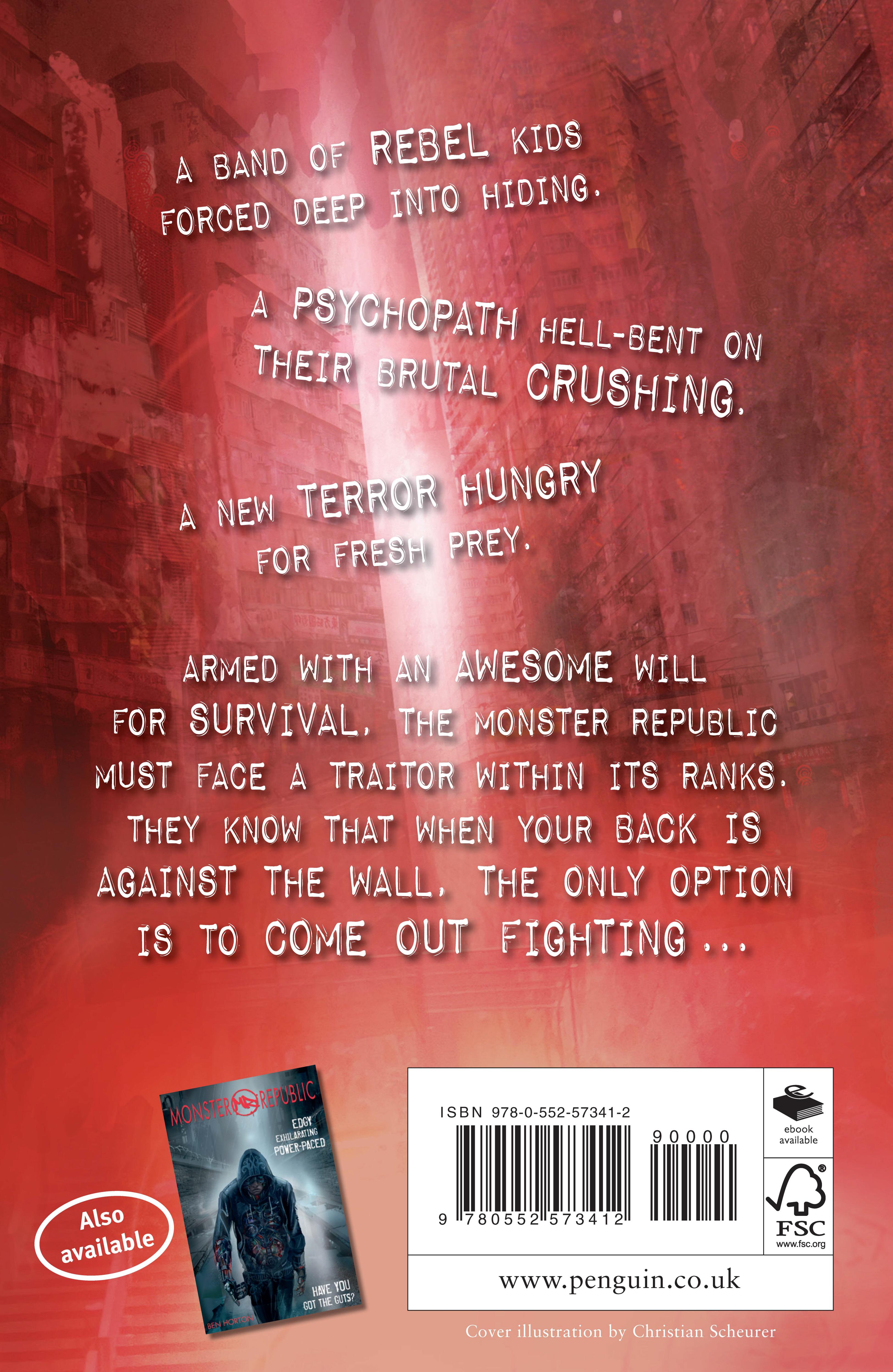 Rückseitencover Monster Republic