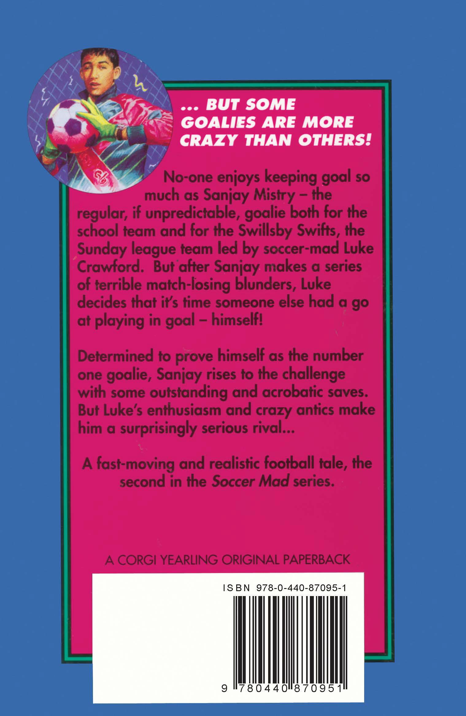 Rückseitencover All Goalies Are Crazy