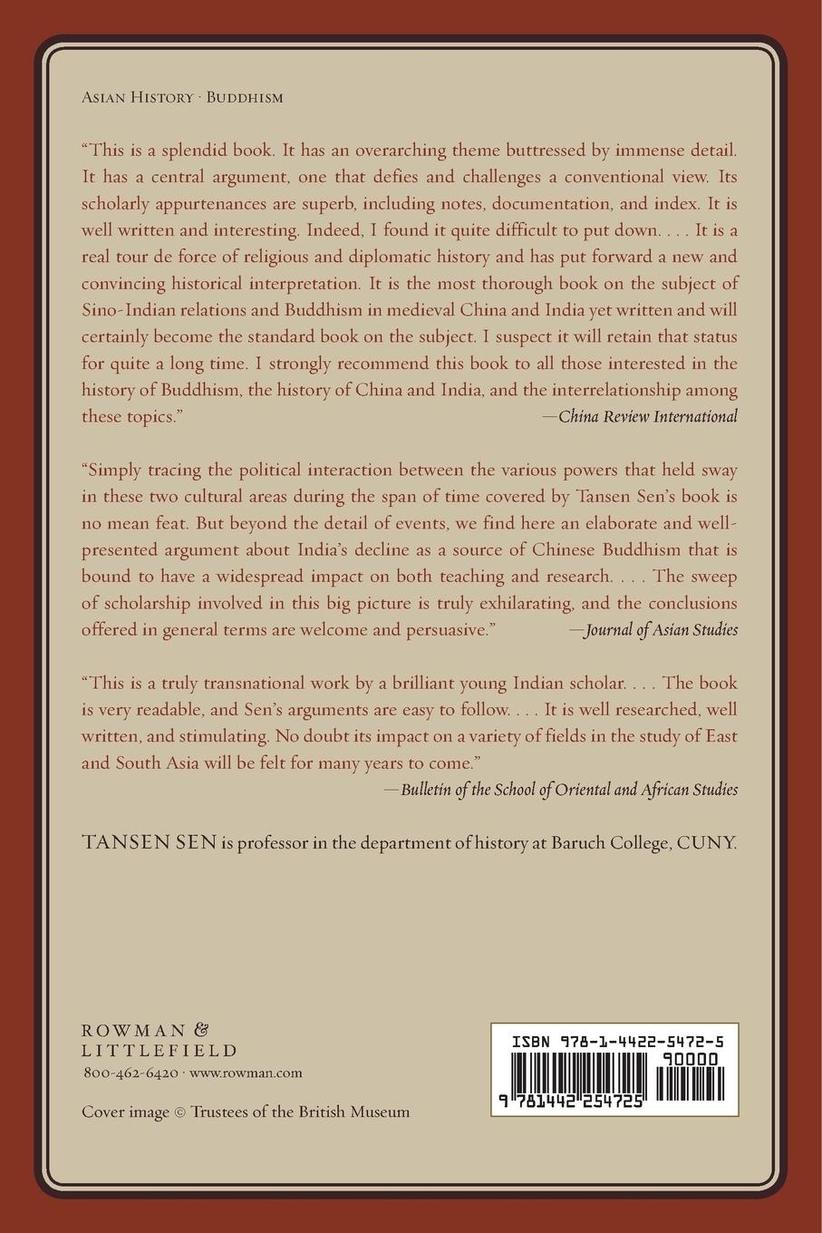 Rückseitencover Buddhism, Diplomacy, and Trade