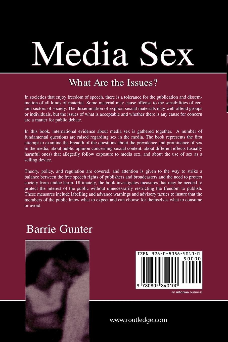 Rückseitencover Media Sex