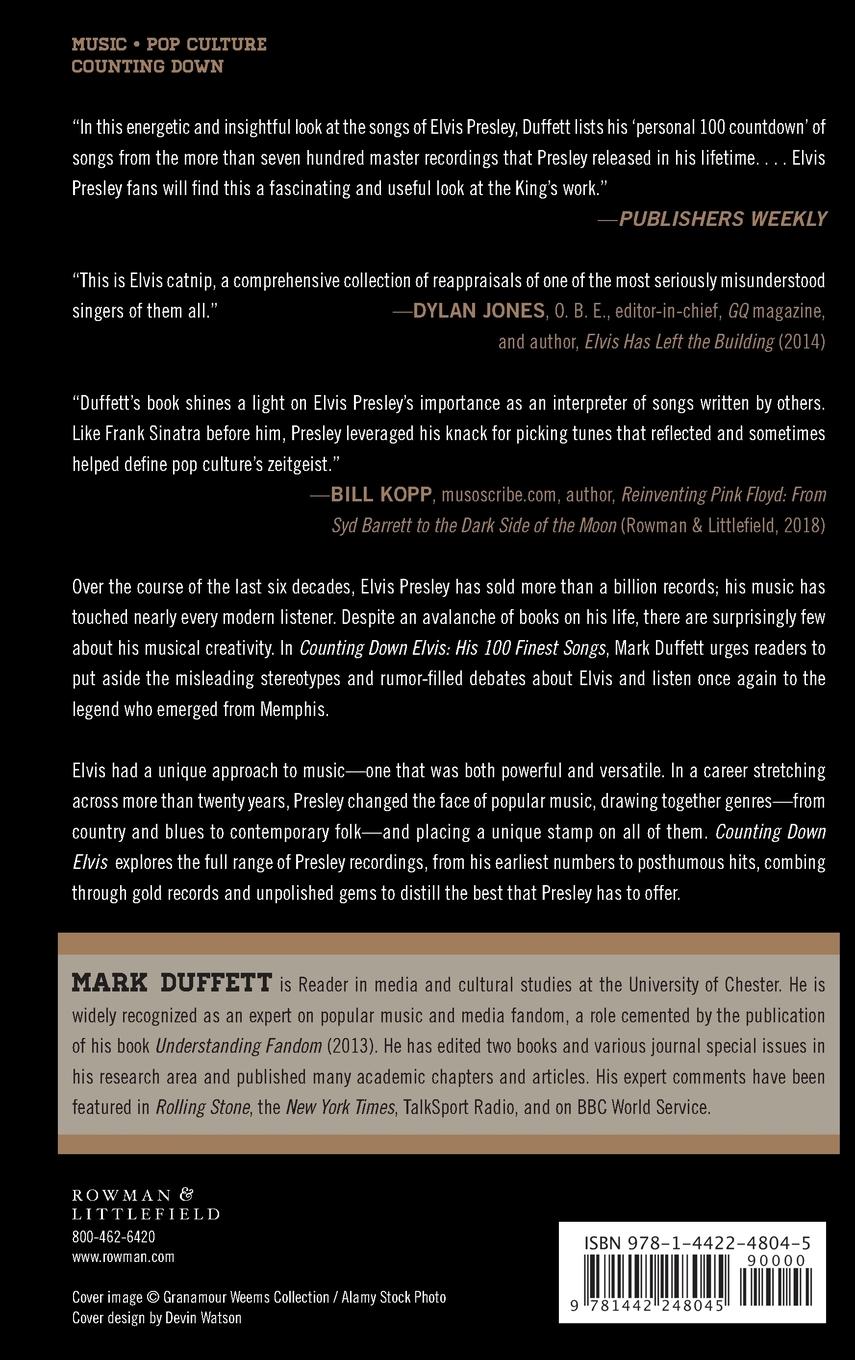 Rückseitencover Counting Down Elvis