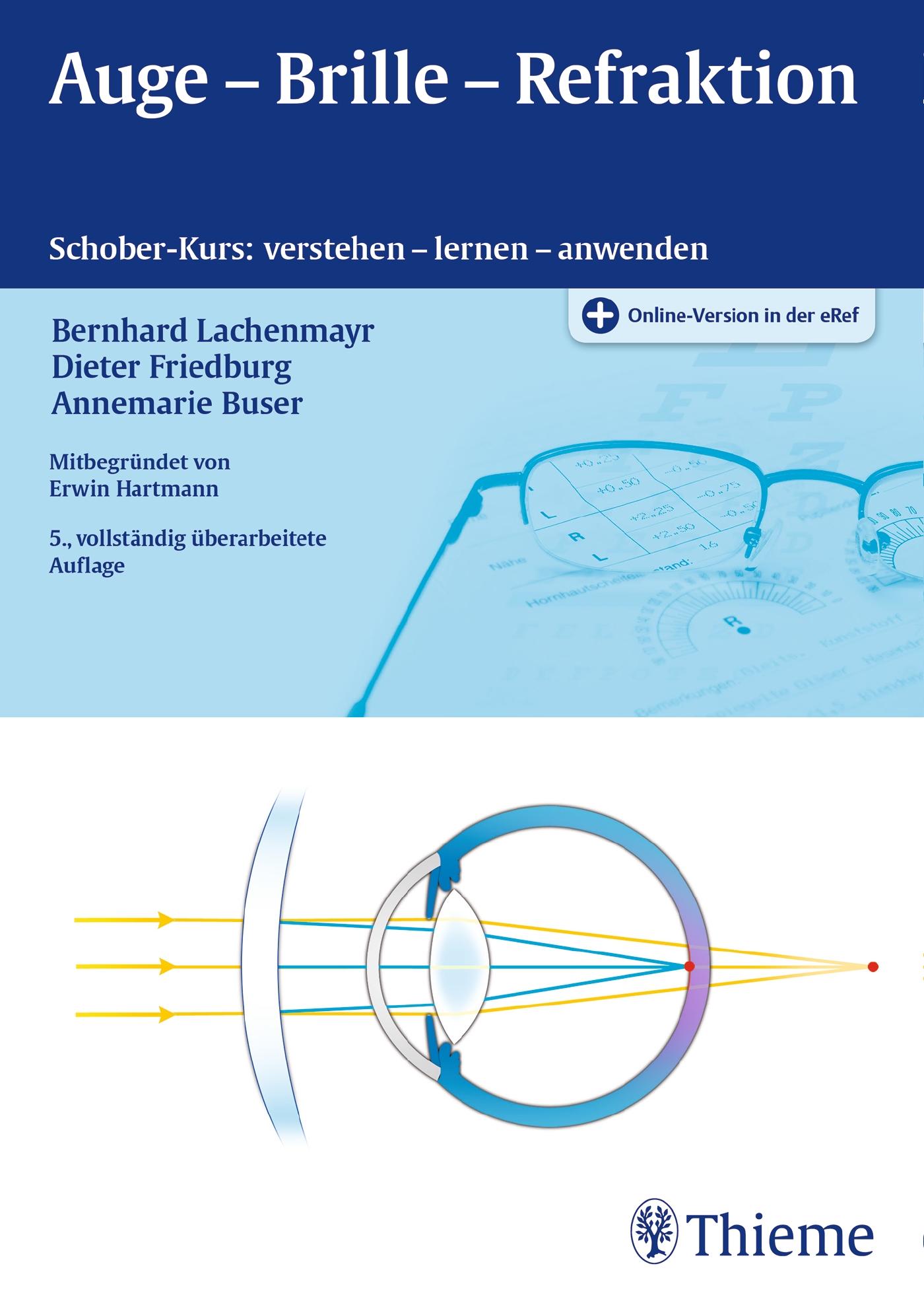 Vorderes Coverbild Auge - Brille - Refraktion