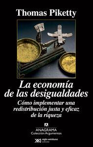 Vorderes Coverbild La economía de las desigualdades : cómo implementar una redistribución justa y eficaz de la riqueza