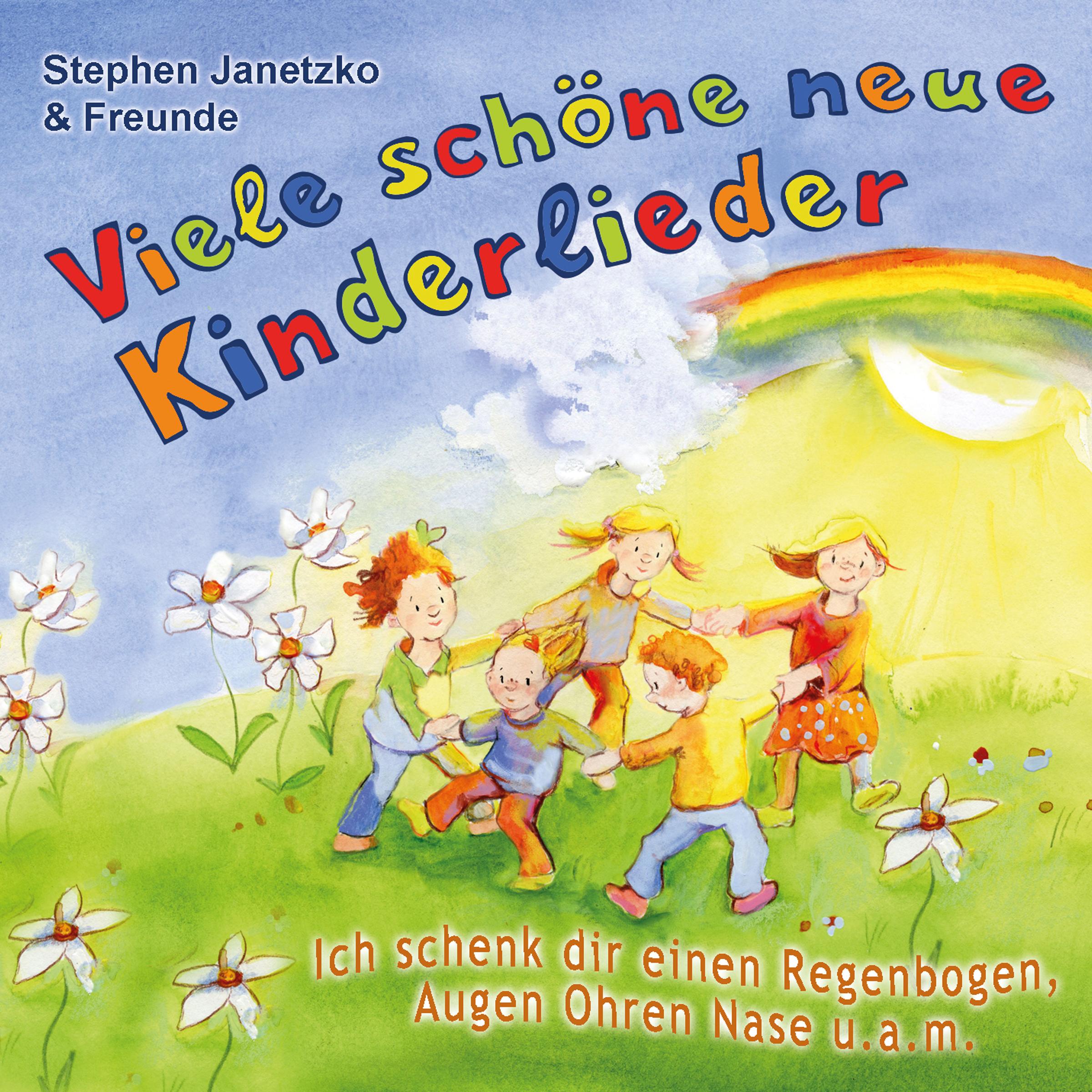 Vorderes Coverbild Viele schöne neue Kinderlieder - Ich schenk dir einen Regenbogen, Augen Ohren Nase u.a.m.