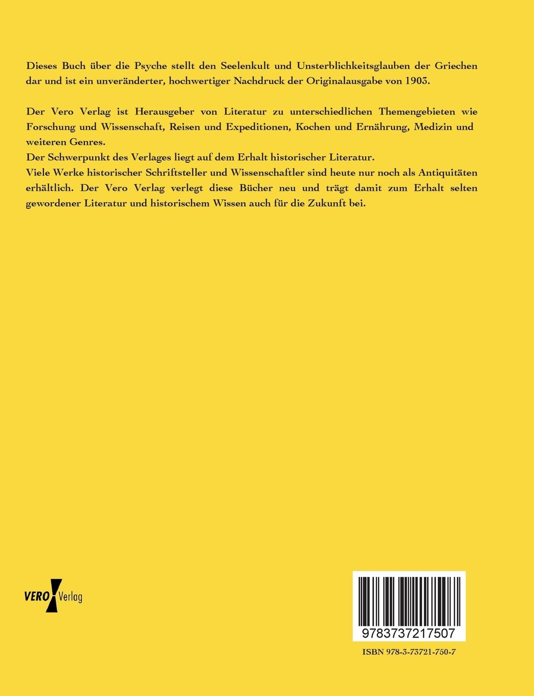 Rückseitencover Psyche