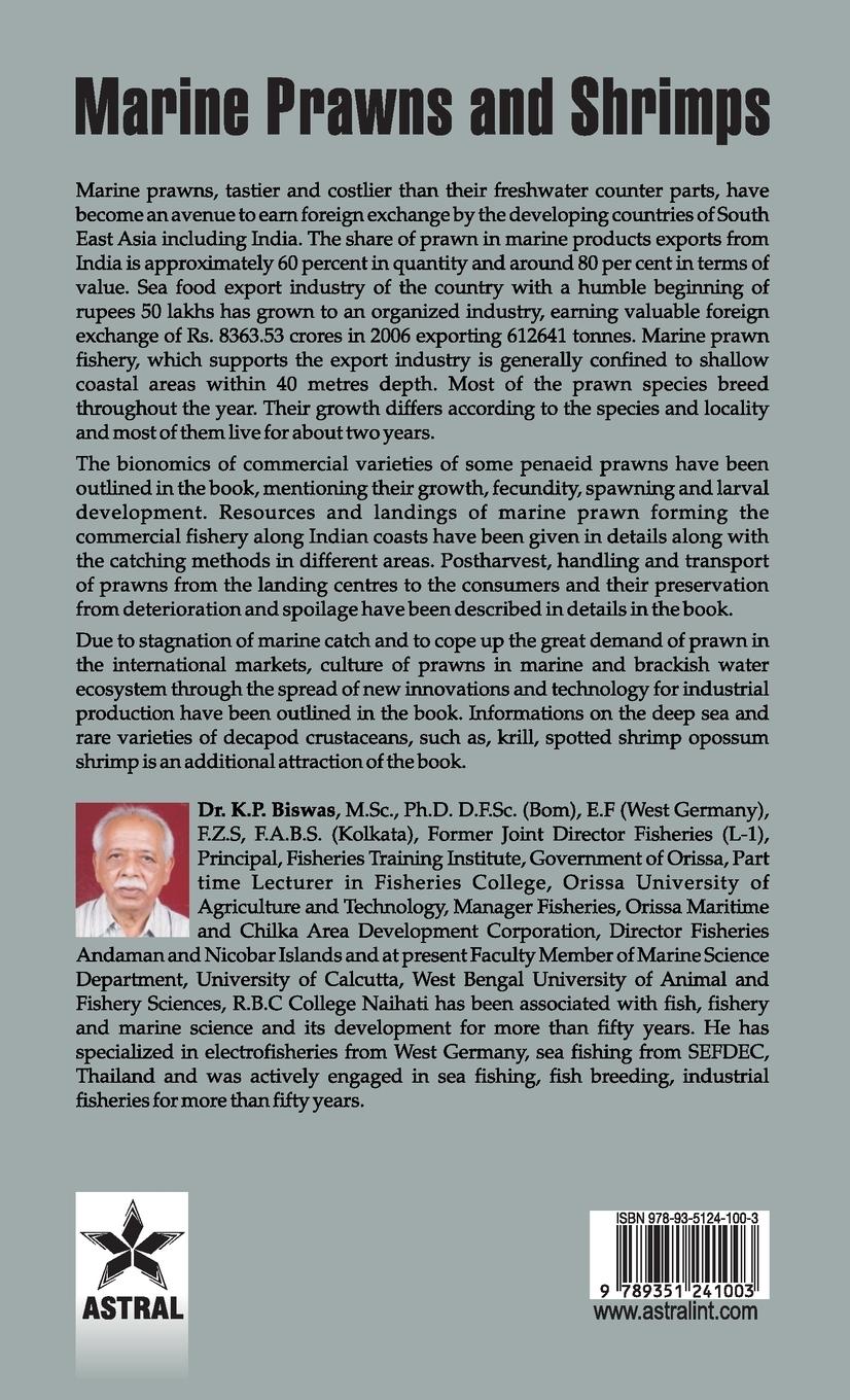Rückseitencover Marine Prawns and Shrimps