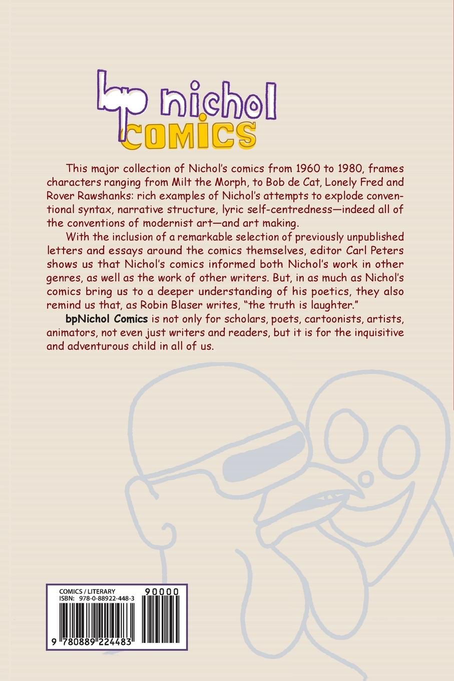 Rückseitencover Bpnichol Comics