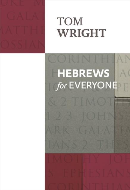 Vorderes Coverbild Hebrews For Everyone