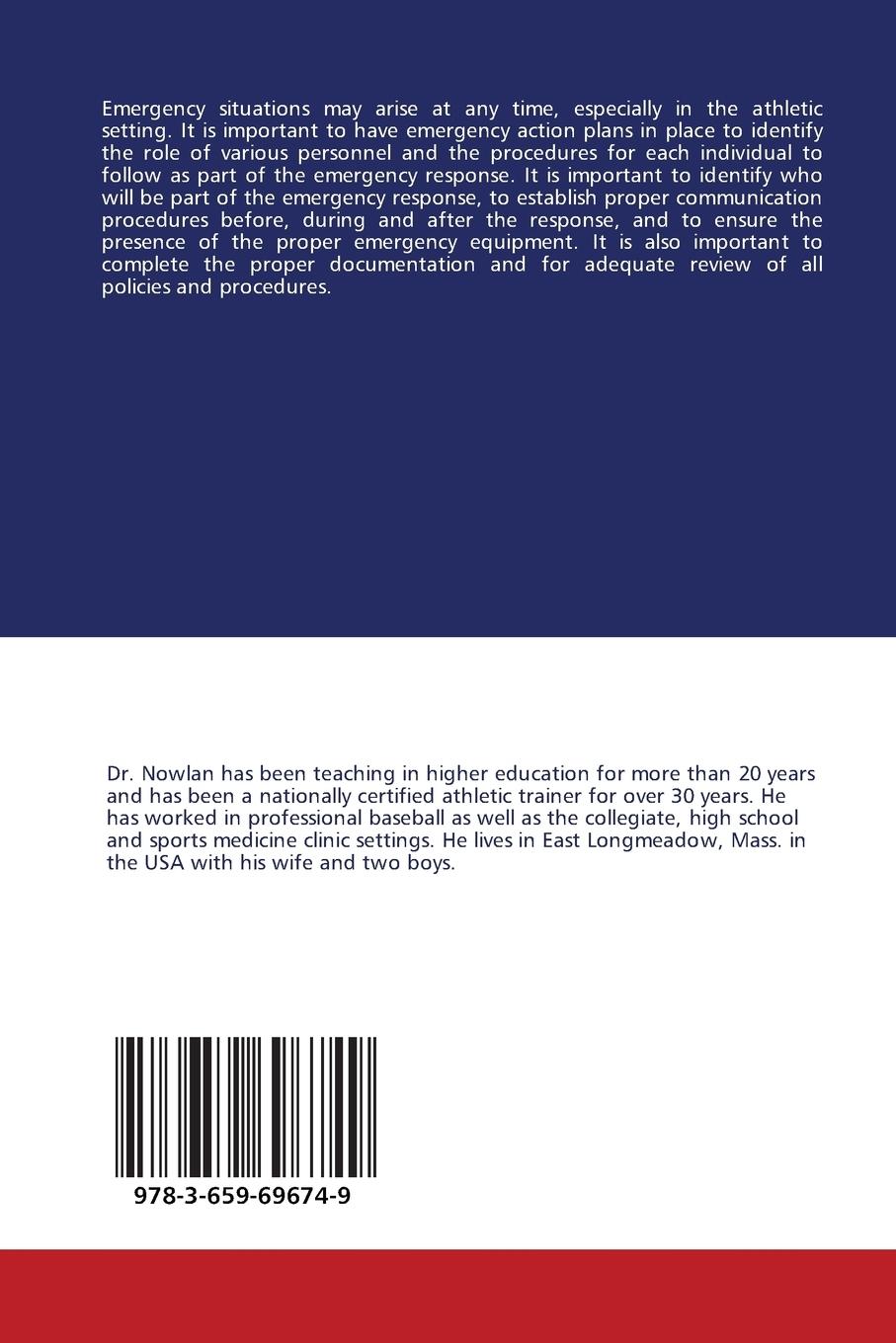 Rückseitencover The Use of Emergency Action Plans