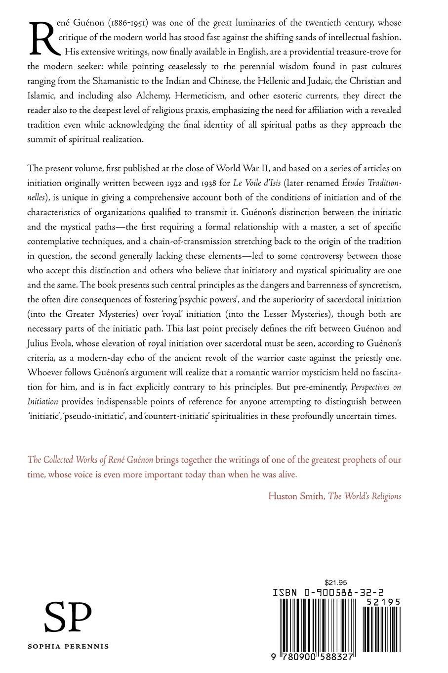 Rückseitencover Perspectives on Initiation