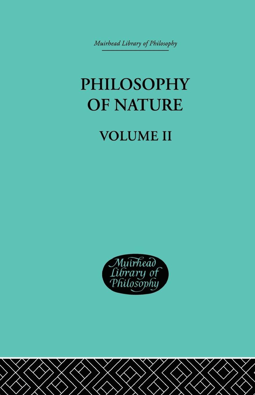 Vorderes Coverbild Hegel's Philosophy of Nature