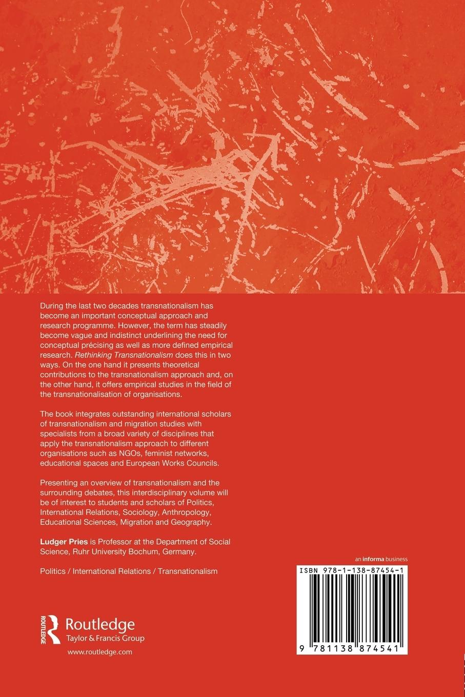 Rückseitencover Rethinking Transnationalism