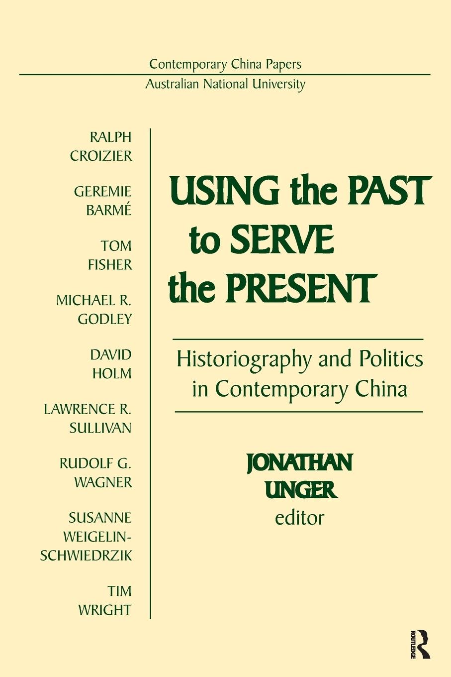Vorderes Coverbild Using the Past to Serve the Present