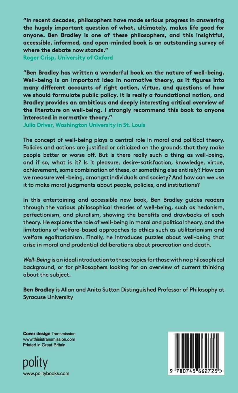 Rückseitencover Well-Being