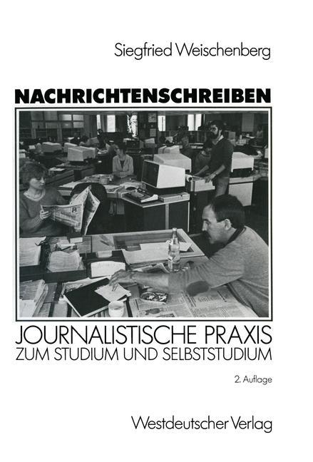 Vorderes Coverbild Nachrichtenschreiben