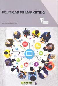 Vorderes Coverbild Políticas de marketing