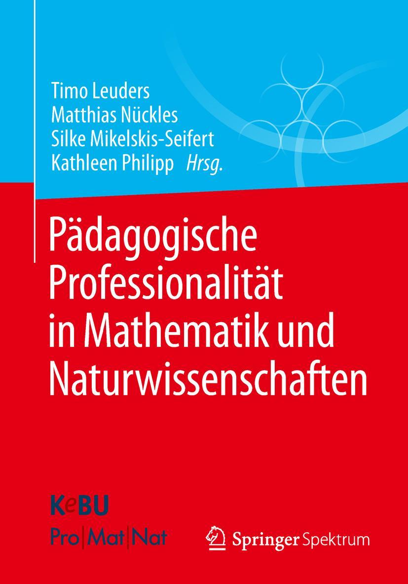 Vorderes Coverbild Pädagogische Professionalität in Mathematik und Naturwissenschaften