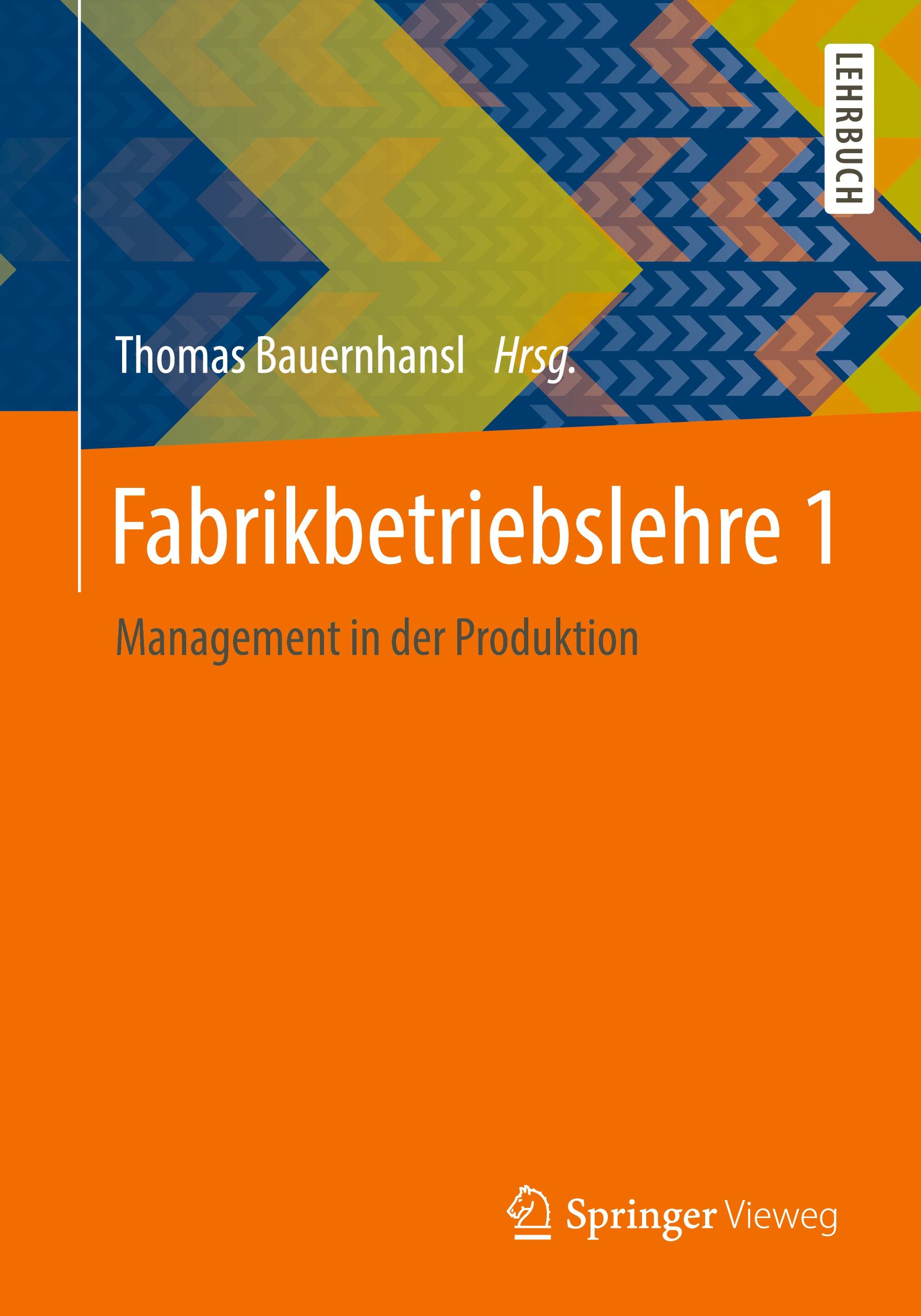 Vorderes Coverbild Fabrikbetriebslehre 1