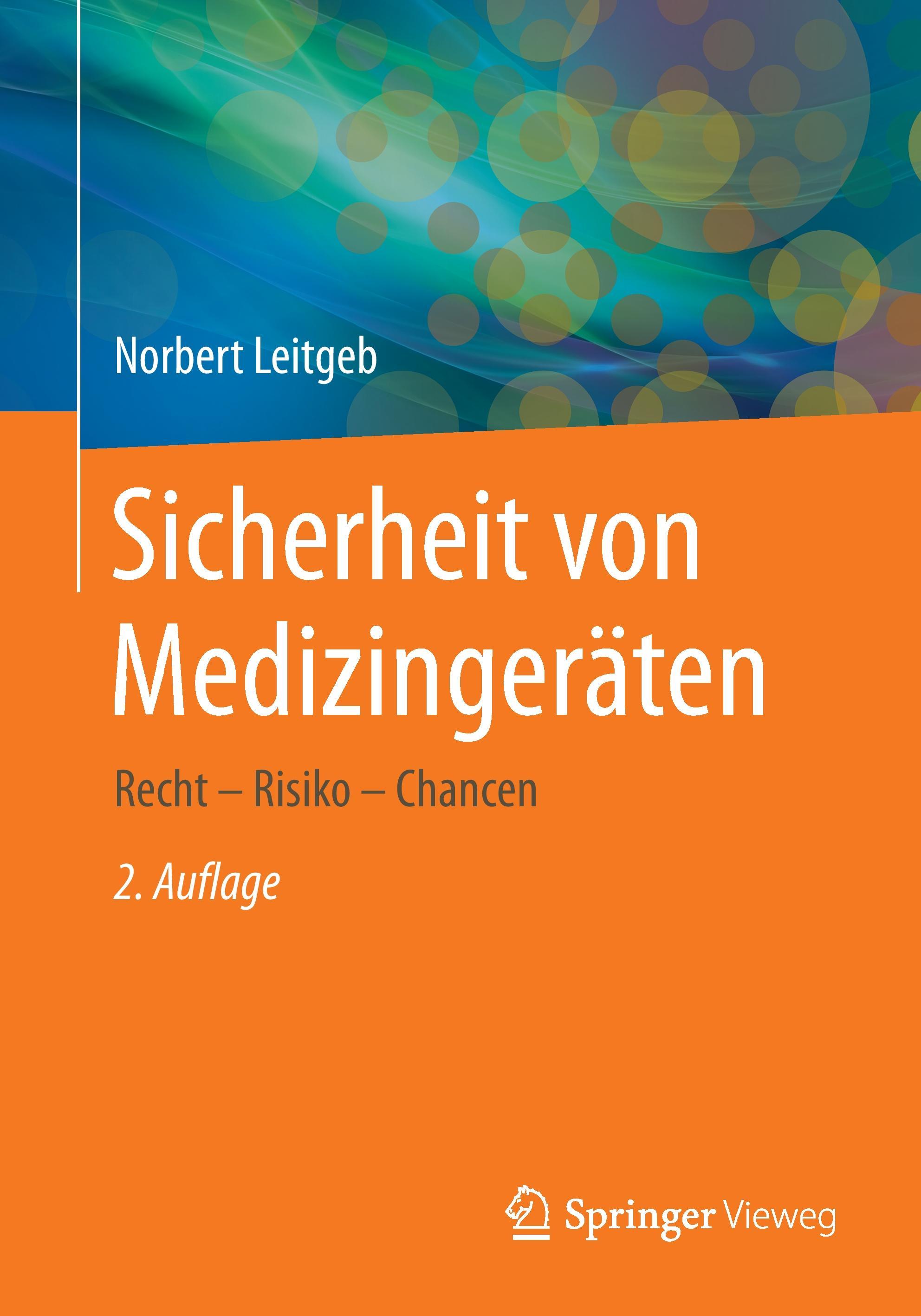 Vorderes Coverbild Sicherheit von Medizingeräten