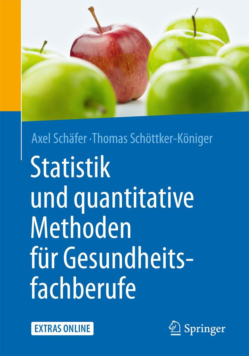 Vorderes Coverbild Statistik und quantitative Methoden für Gesundheitsfachberufe