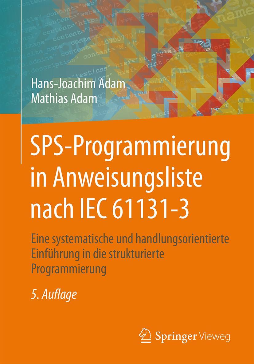 Vorderes Coverbild SPS-Programmierung in Anweisungsliste nach IEC 61131-3