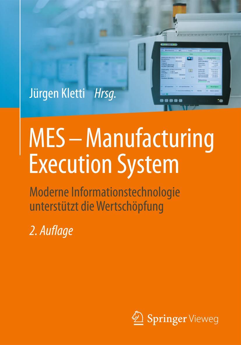 Vorderes Coverbild MES - Manufacturing Execution System