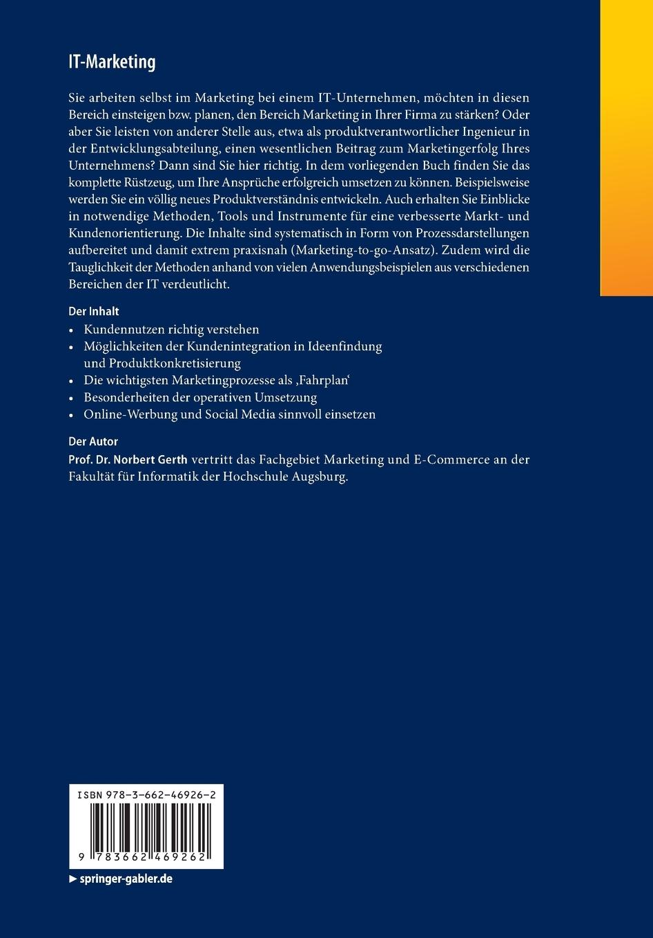 Rückseitencover IT-Marketing