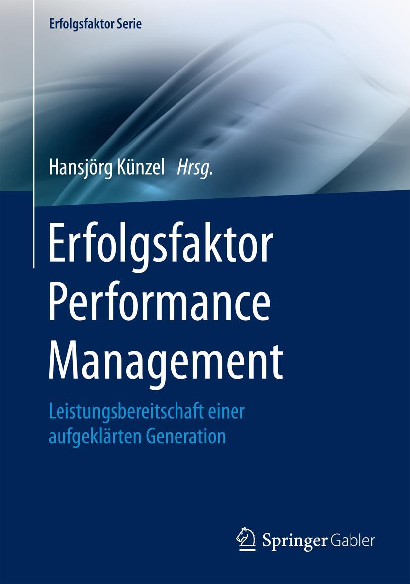 Vorderes Coverbild Erfolgsfaktor Performance Management
