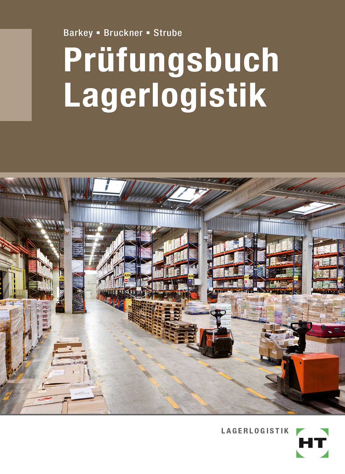 Vorderes Coverbild Prüfungsbuch Lagerlogistik