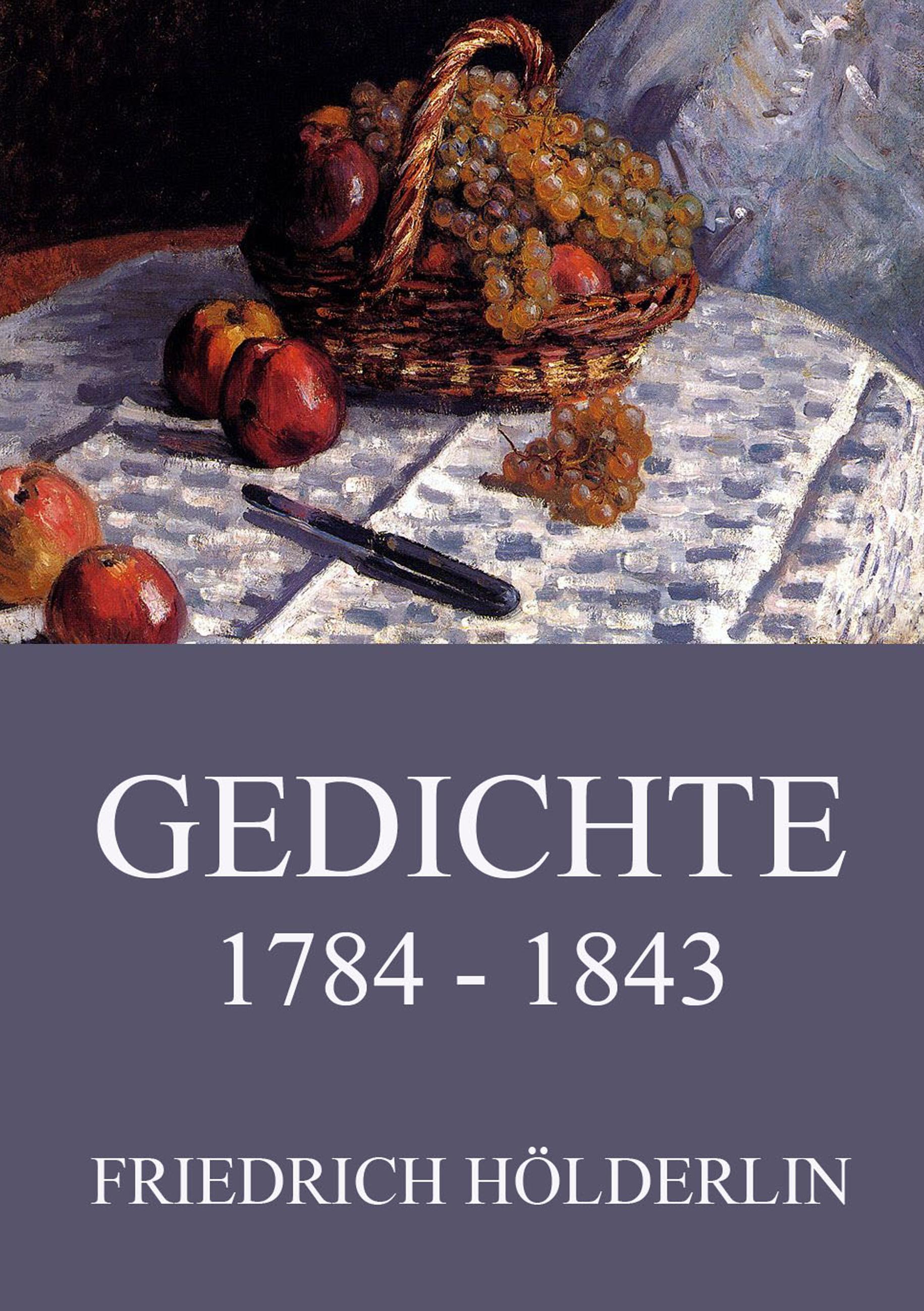Vorderes Coverbild Gedichte 1784 - 1843