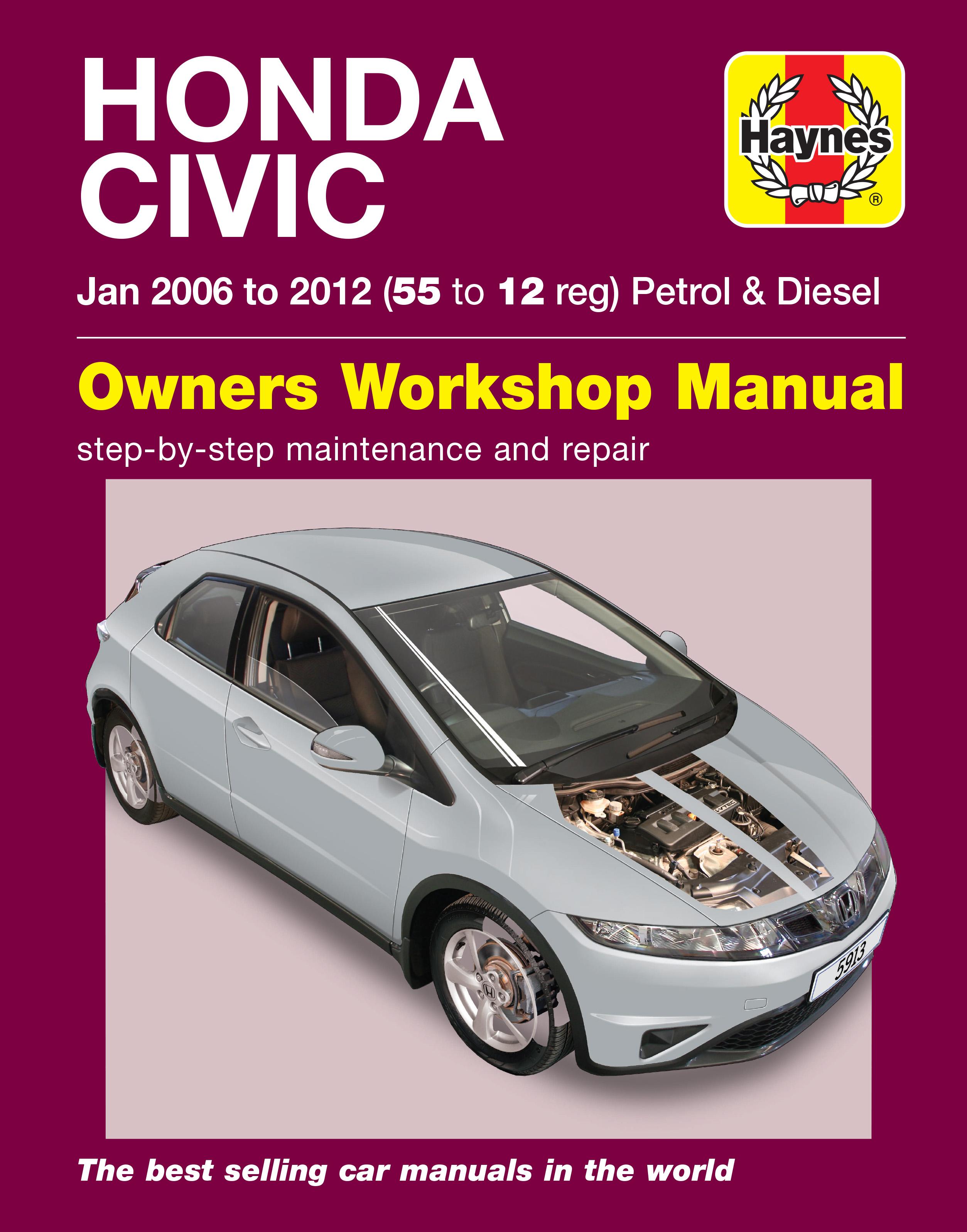Vorderes Coverbild Honda Civic (Jan '06-'12) 55 To 12