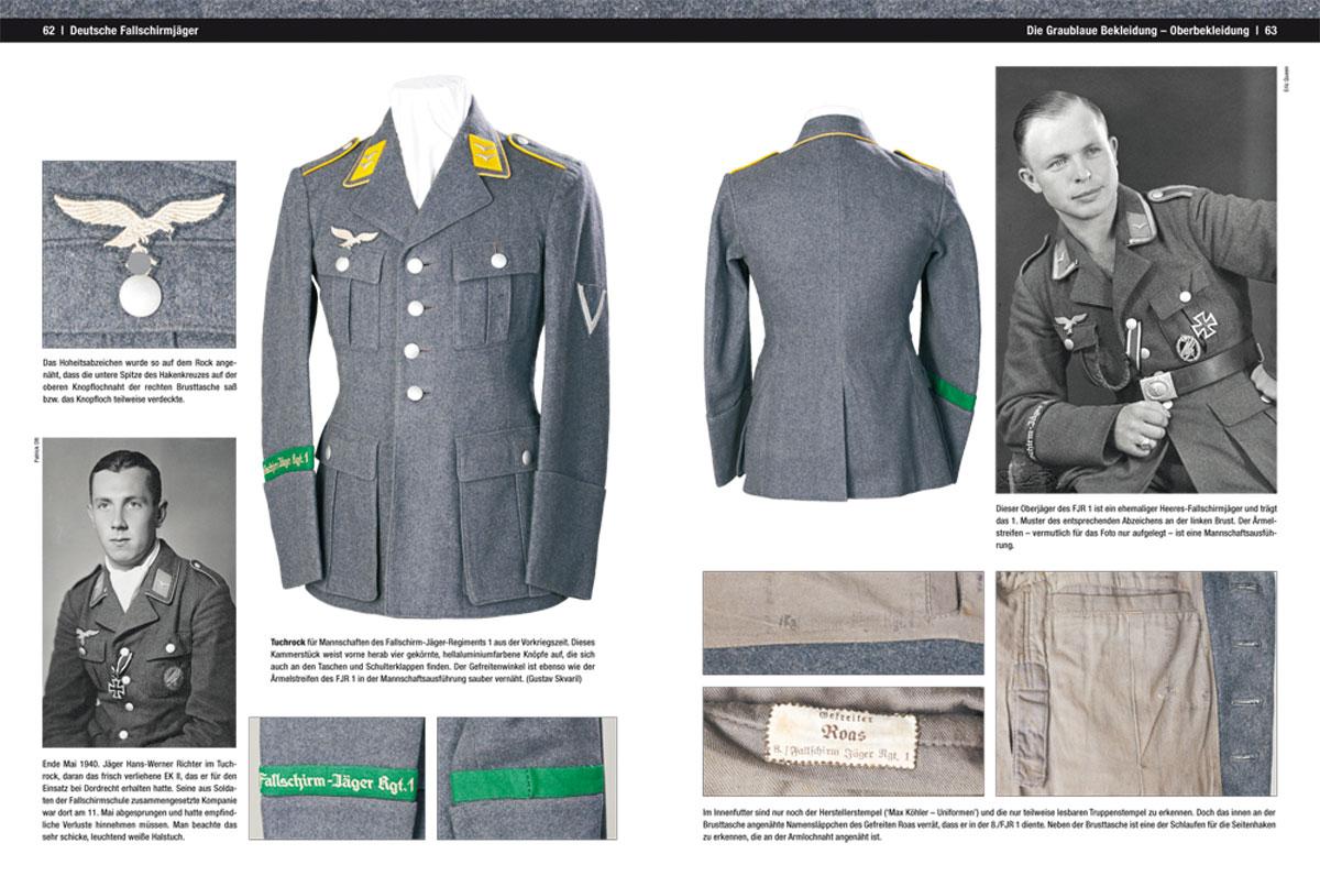 Beispielinhalt (Bild) Deutsche Fallschirmjäger