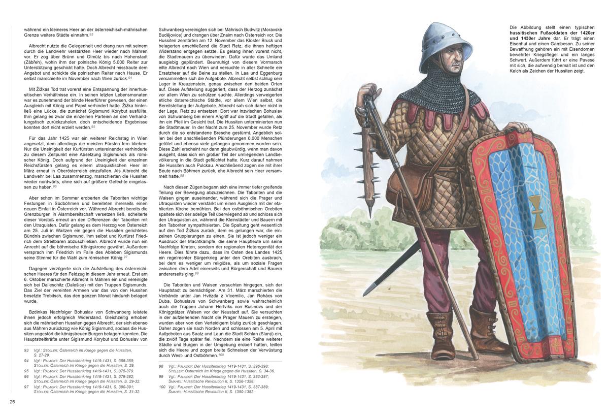 Beispielinhalt (Bild) Die Heere der Hussiten