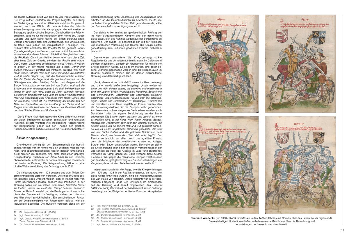 Beispielinhalt (Bild) Die Heere der Hussiten