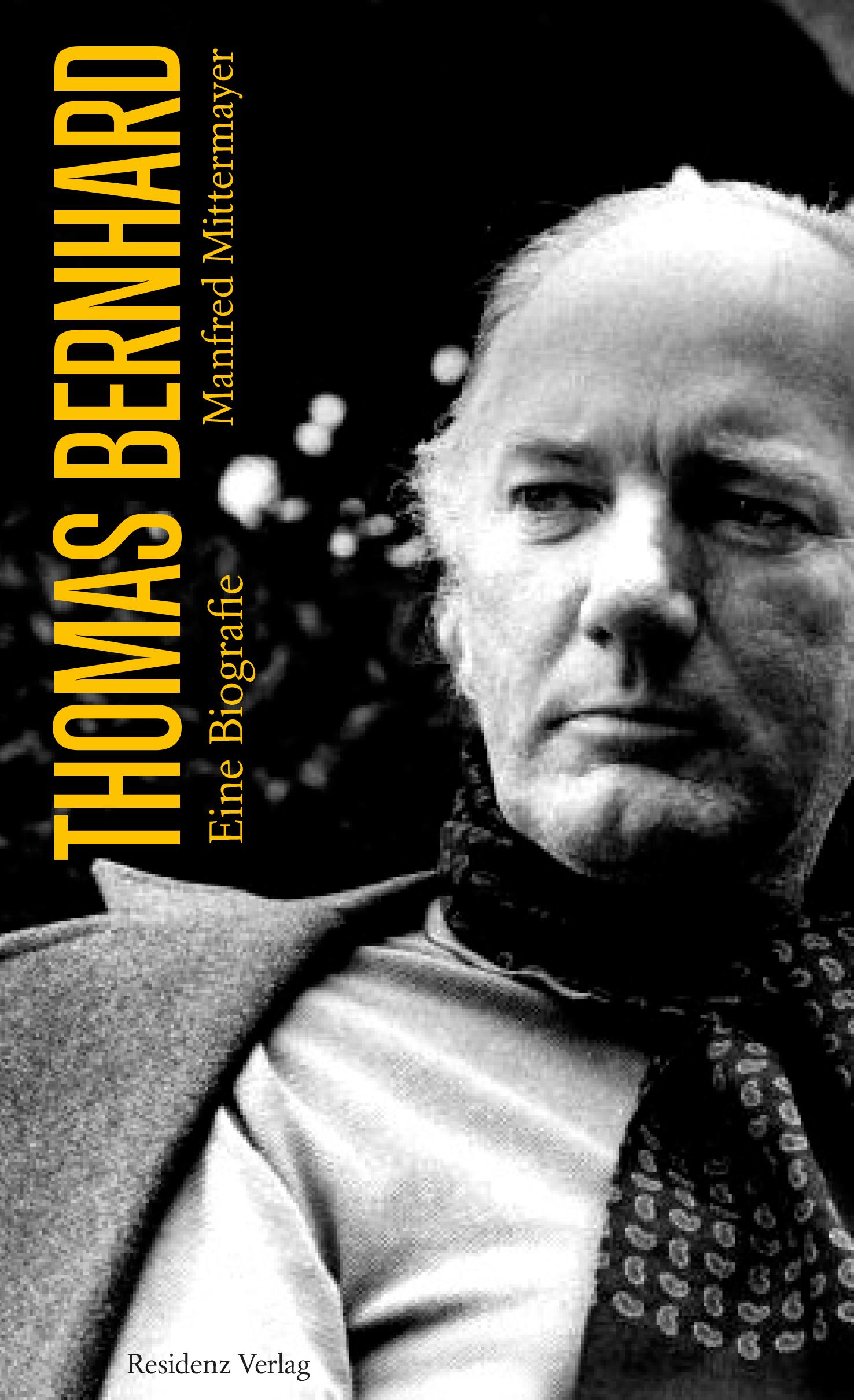 Vorderes Coverbild Thomas Bernhard