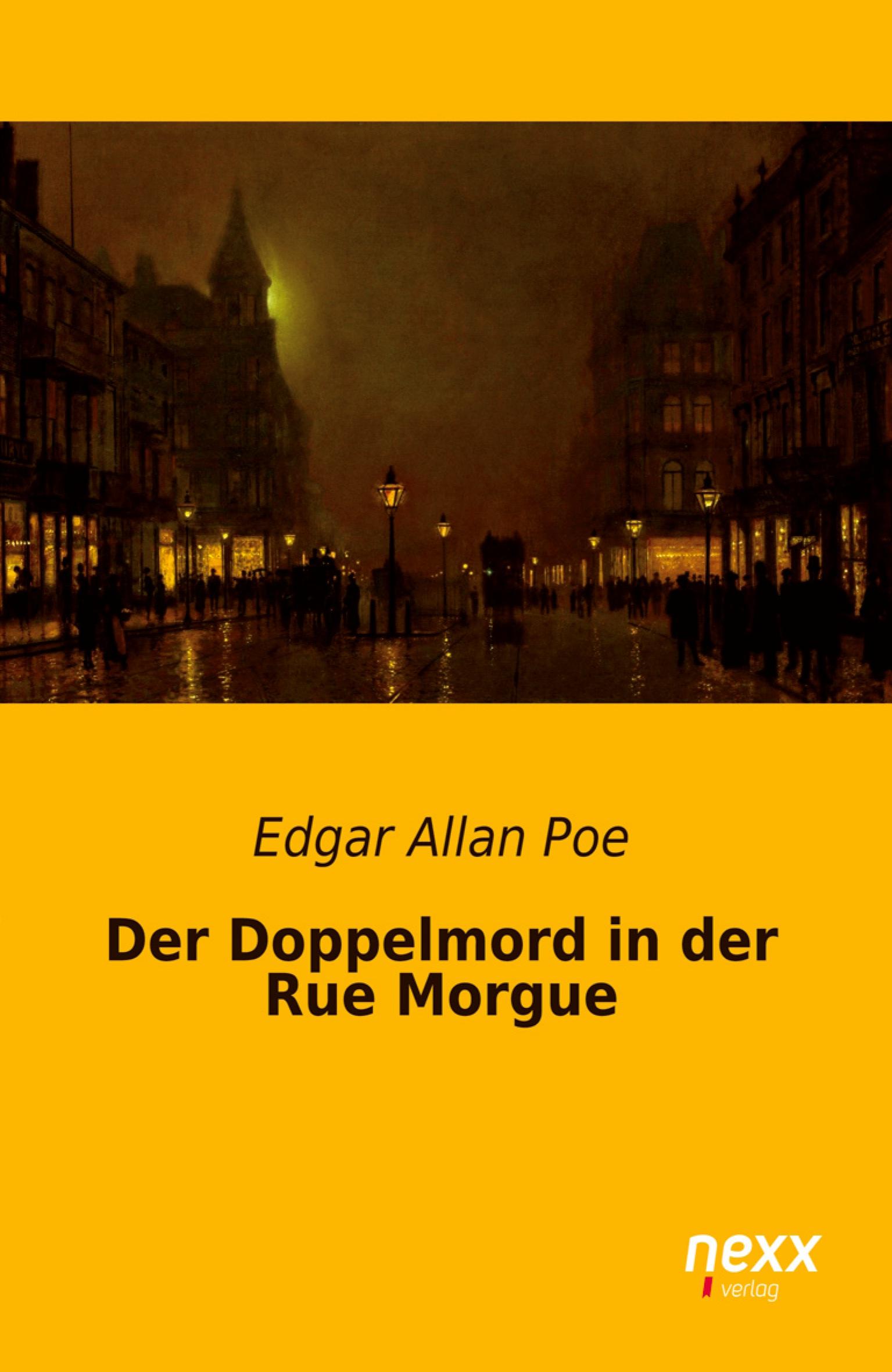 Vorderes Coverbild Der Doppelmord in der Rue Morgue