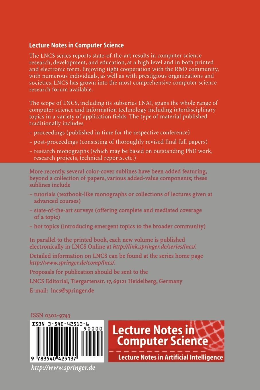 Rückseitencover Computer Analysis of Images and Patterns