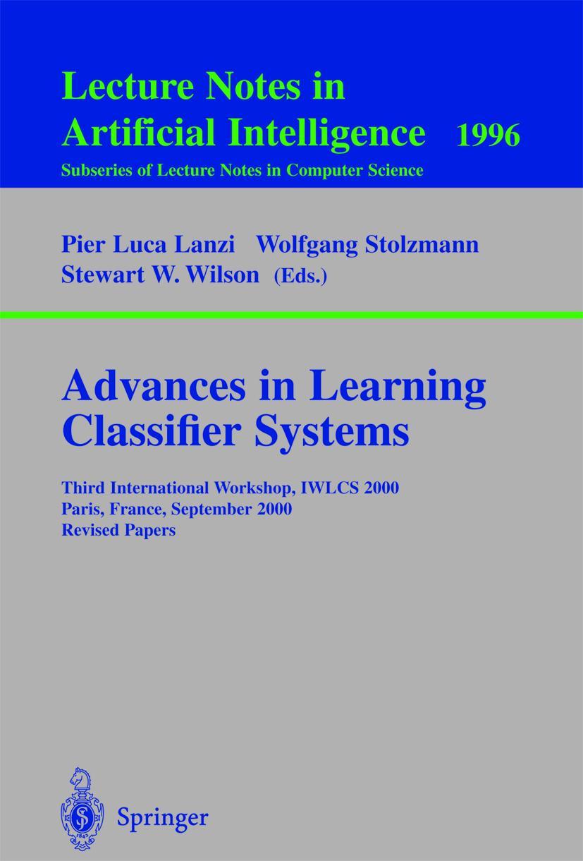 Vorderes Coverbild Advances in Learning Classifier Systems