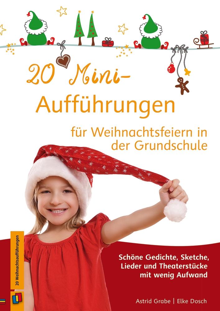 Vorderes Coverbild 20 Mini-Aufführungen für Weihnachtsfeiern in der Grundschule