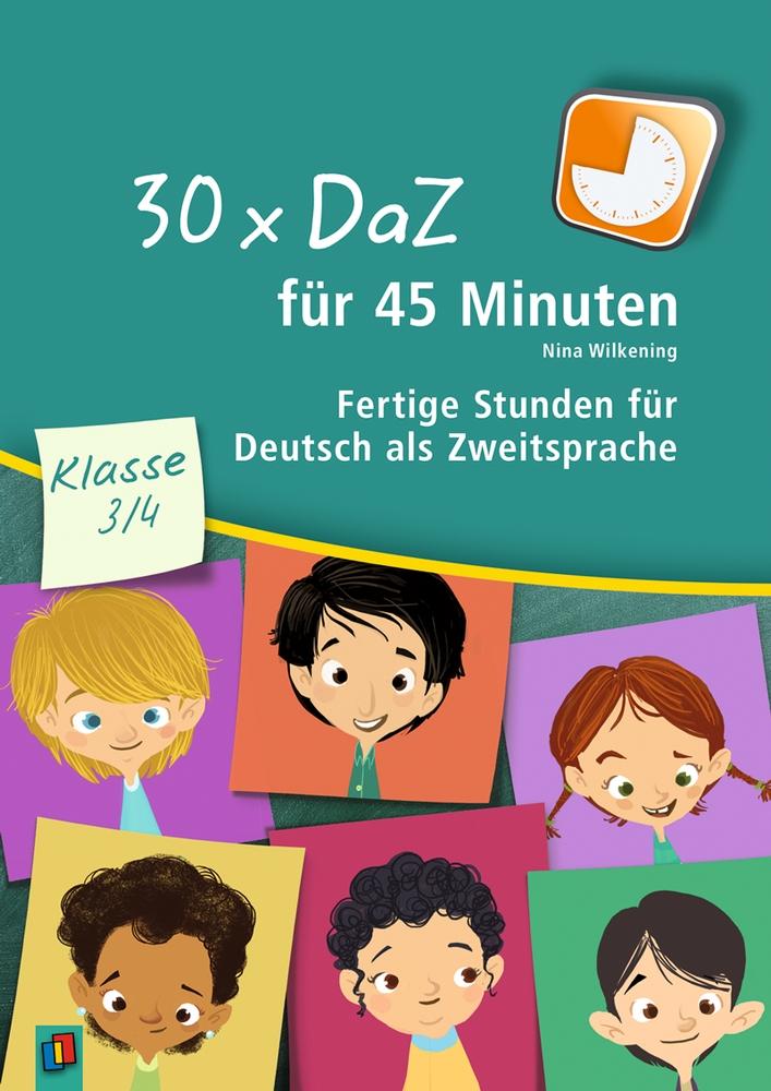 Vorderes Coverbild 30 x DaZ für 45 Minuten - Klasse 3/4
