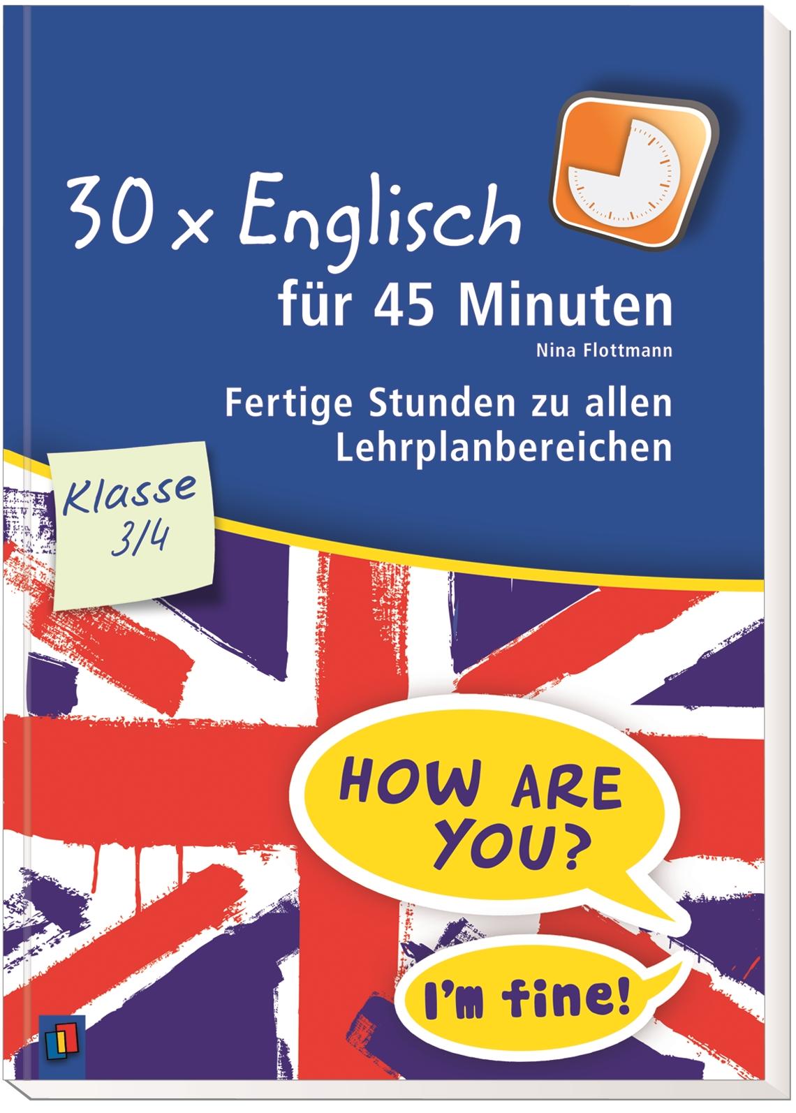 Beispielinhalt (Bild) 30 x Englisch für 45 Minuten - Klasse 3/4