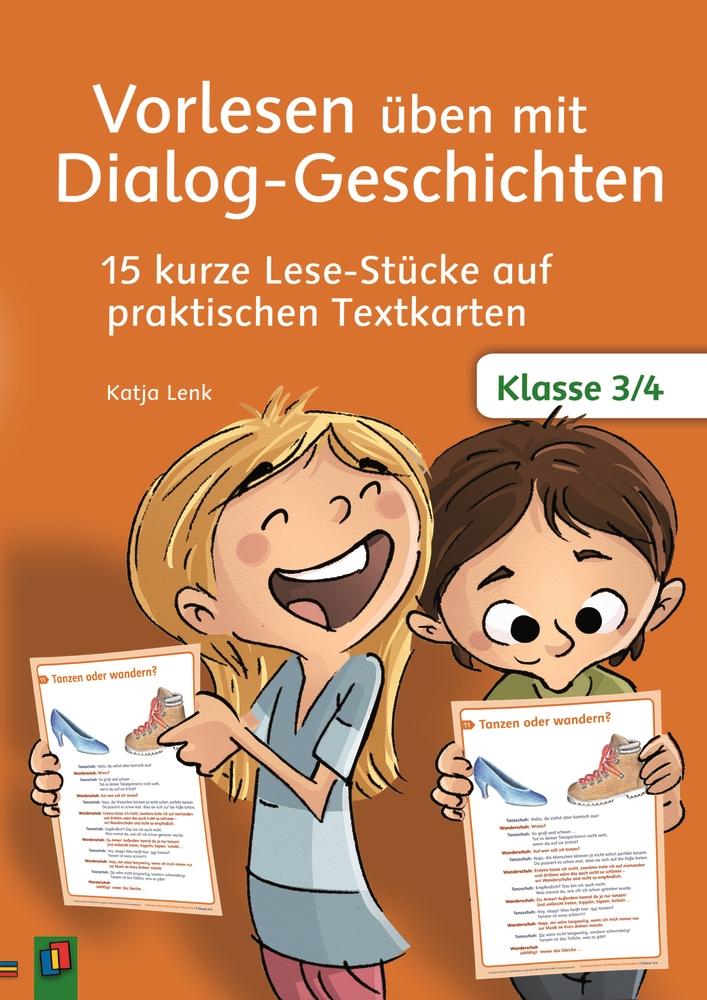 Vorderes Coverbild Vorlesen üben mit Dialog-Geschichten - Klasse 3/4