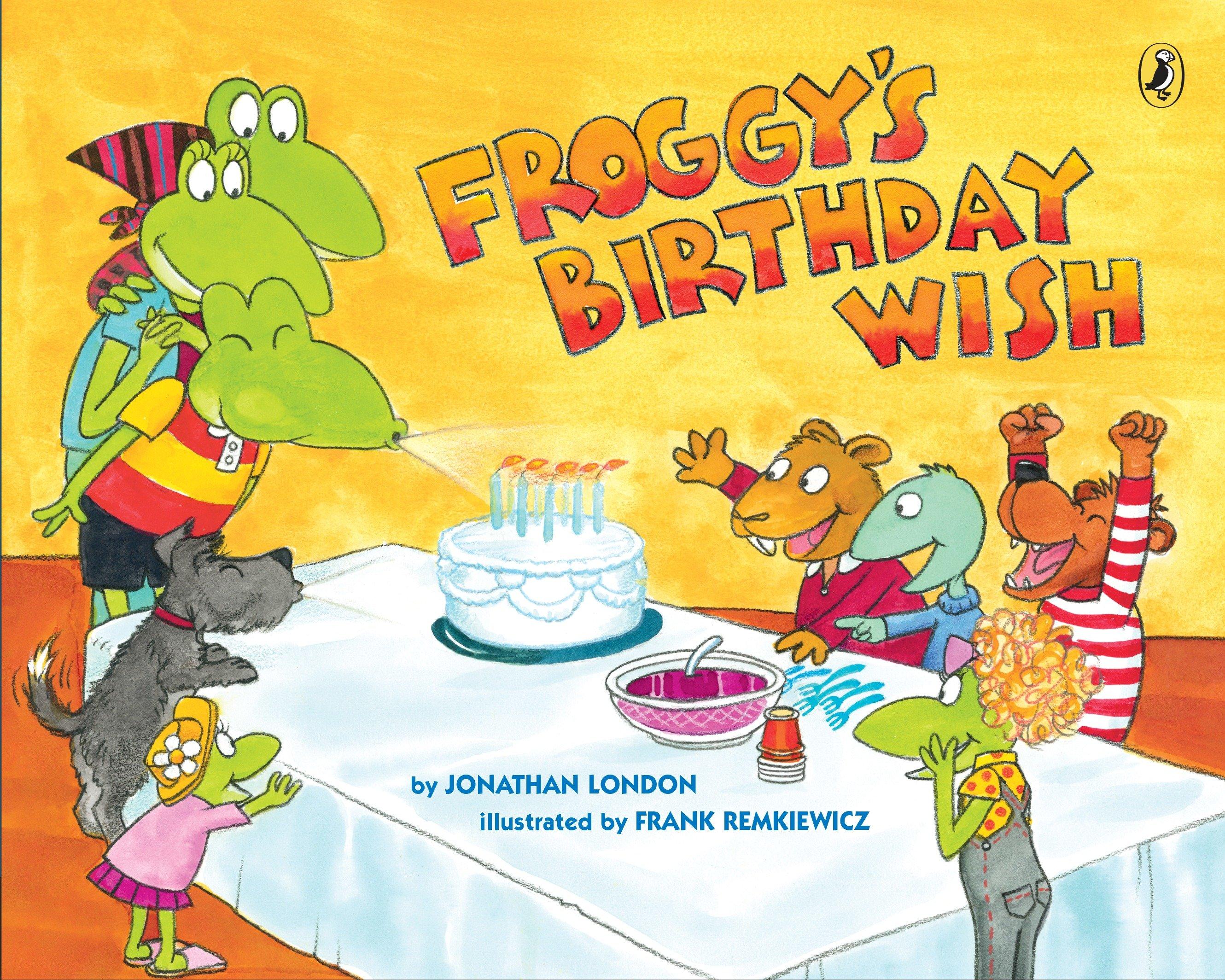 Vorderes Coverbild Froggy's Birthday Wish