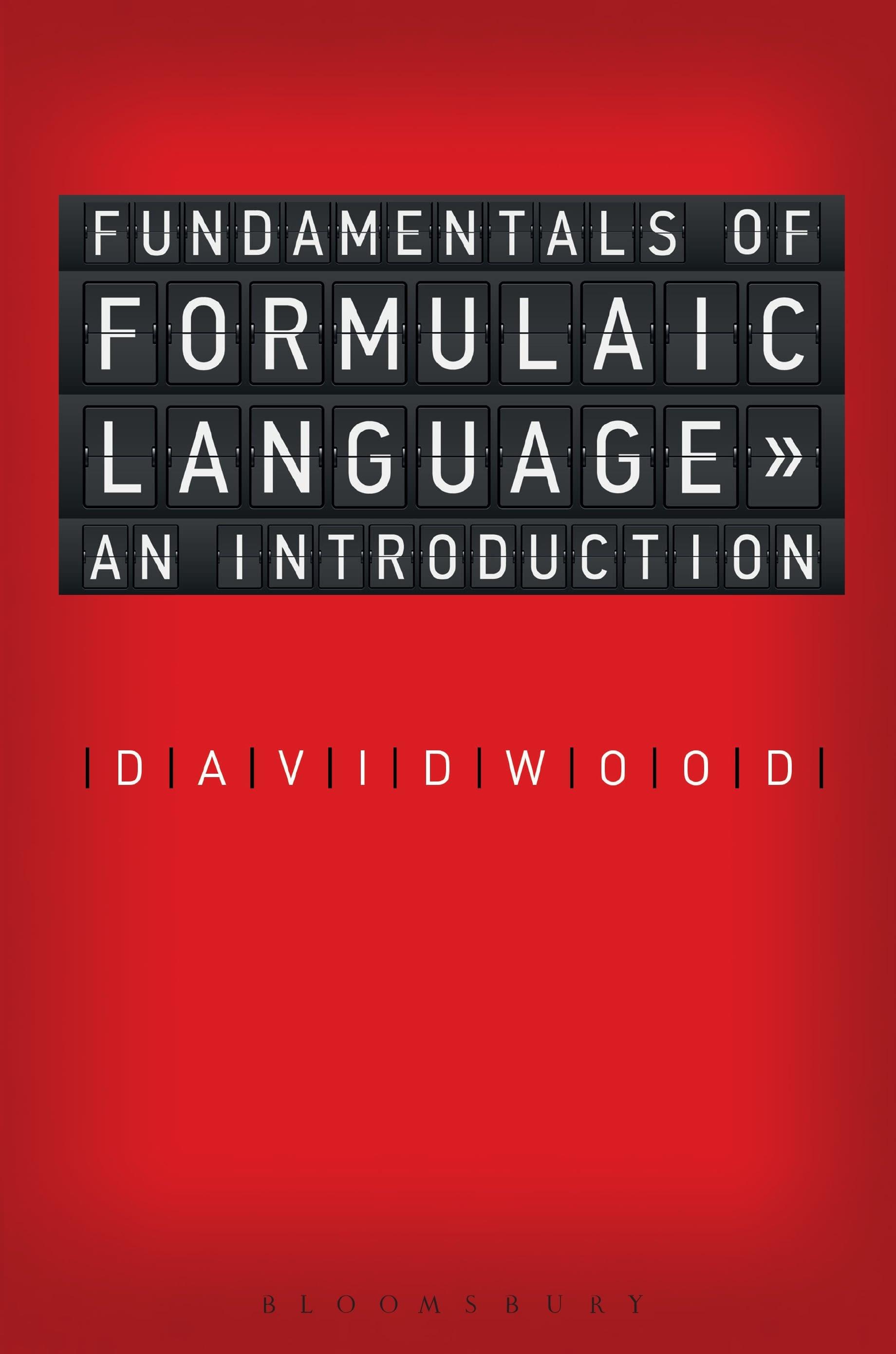 Vorderes Coverbild Fundamentals of Formulaic Language