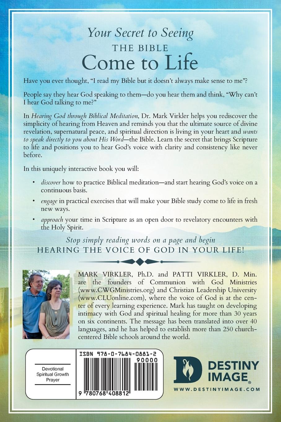 Rückseitencover Hearing God Through Biblical Meditation