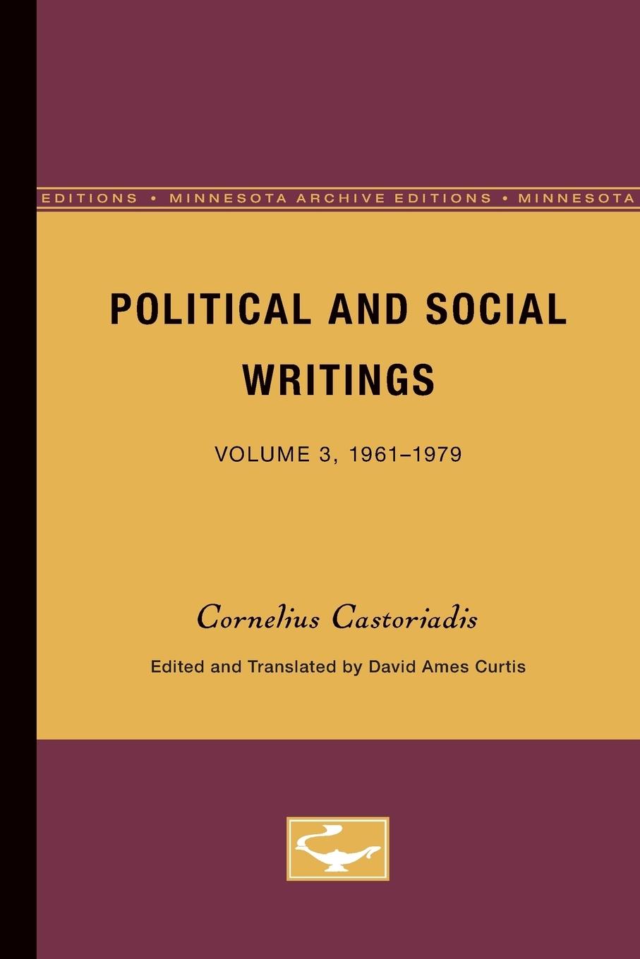 Vorderes Coverbild Political and Social Writings
