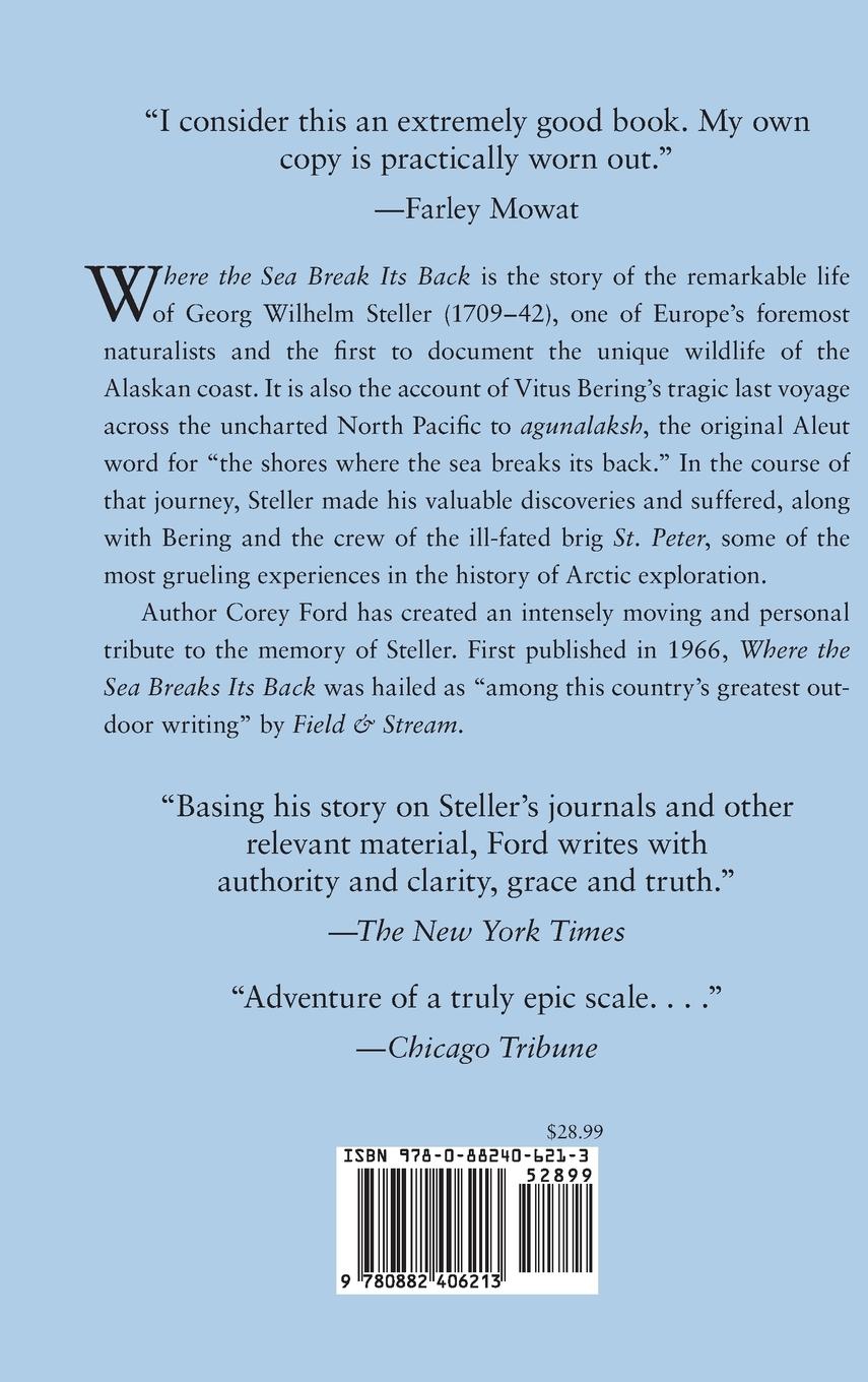 Rückseitencover Where the Sea Breaks Its Back