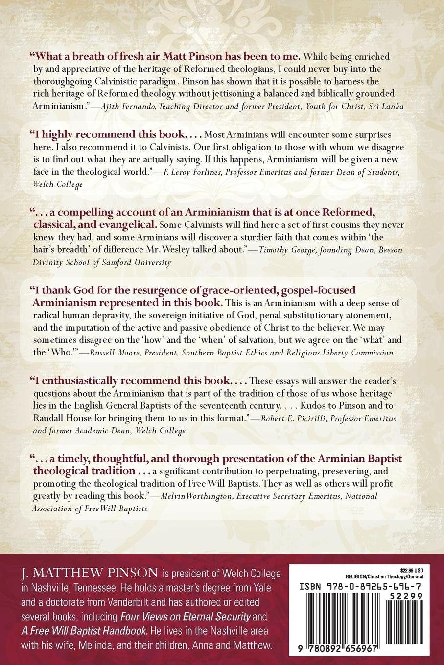 Rückseitencover Arminian and Baptist